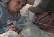 Photo of 52χρονος στο τελευταίο στάδιο του καρκίνου κρατάει αγκαλιά τη νεογέννητη κόρη του για πρώτη και τελευταία φορά – Το βίντεο που «τσακίζει» κόκαλα