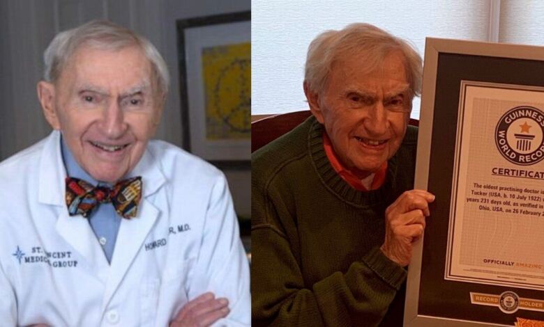 Photo of Αρνείται να βγει στη σύνταξη: Ο γηραιότερος γιατρός του κόσμου μοιράζεται 5 «χρυσά» μυστικά για ευτυχισμένη ζωή