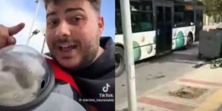 Οδηγός λεωφορείου: Έβρισε και πέταξε εκτός παιδί που μετέφερε με ειδικό σακίδιο την γάτα του