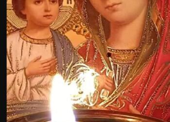 Παναγία μου, τι δύναμη έχει το λάδι από το καντήλι σου