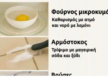 20 έξυπνα κόλπα καθαρισμού για ένα πεντακάθαρο σπίτι