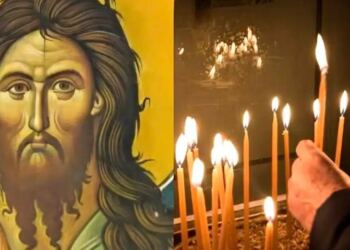 Εορτολόγιο 29 Αυγούστου: Ημέρα νηστείας σήμερα και πολύ μεγάλη γιορτή της Ορθοδοξίας – Γιορτάζει ο μεγαλύτερος προφήτης της εκκλησίας μας