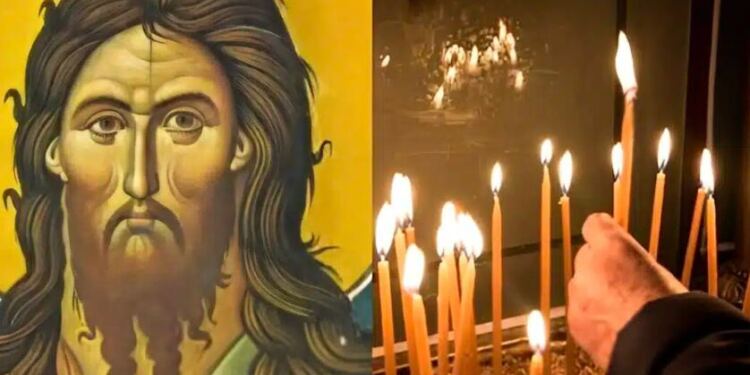 Εορτολόγιο 29 Αυγούστου: Ημέρα νηστείας σήμερα και πολύ μεγάλη γιορτή της Ορθοδοξίας – Γιορτάζει ο μεγαλύτερος προφήτης της εκκλησίας μας
