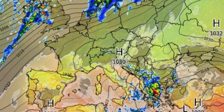 Καιρός: «Κλειδώνει» την κακοκαιρία το ECMWF – Βροχές και καταιγίδες δίνει το ευρωπαϊκό μοντέλο