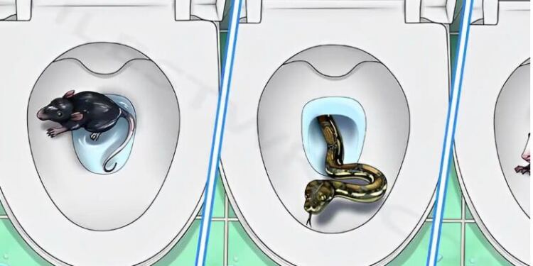 5 πλάσματα που μπορούν να σέρνονται μέσα από την τουαλέτα σας και πώς να τα σταματήσετε