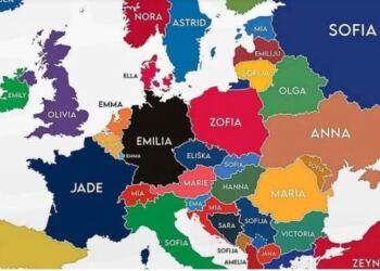 Αυτά είναι τα πιο δημοφιλή ονόματα κοριτσιών στην Ευρώπη – Ποιο όνομα κυριαρχεί στην Ελλάδα;