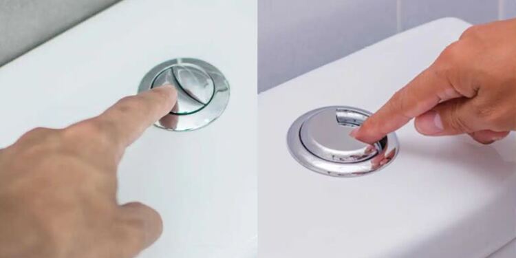 Πολλοί άνθρωποι νομίζουν ότι αυτά τα δυο κουμπιά στο καζανάκι κάνουν το ίδιο πράγμα