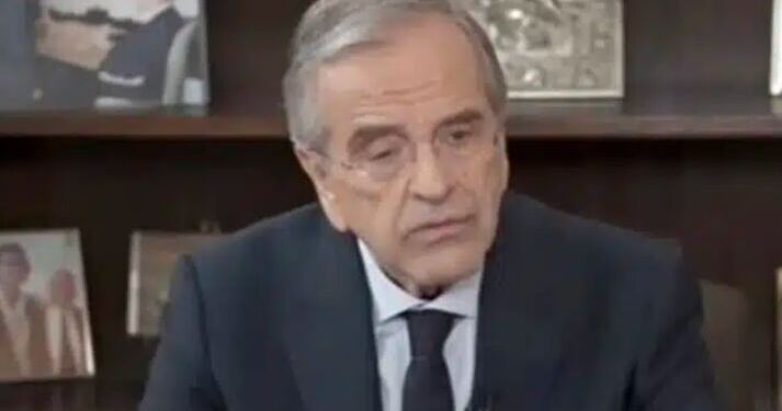 Ο Αντώνης Σαμαράς πρώτη φορά για τον θάνατο της κόρης του: «Ευχαρίστησα τον Θεό έστω και γι’ αυτά τα 34 χρόνια που ήταν μαζί μας»