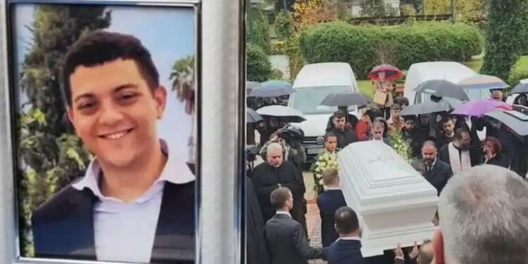 Δάκρυσε και η Παναγία στην κηδεία του 24χρονου Σωτήρη που σκοτώθηκε στο τροχαίο στη Λούτσα – Συντετριμμένη η μητέρα του
