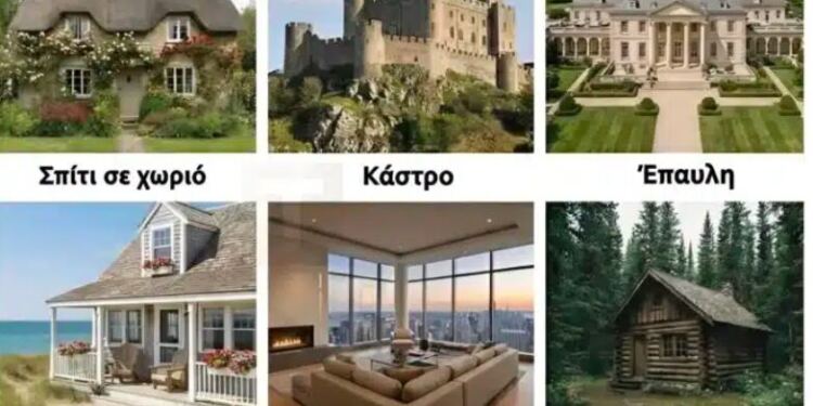 Πρέπει να επιλέξεις μόνο ένα σπίτι για να ζήσεις για το υπόλοιπο της ζωής σου: Η απάντησή σου αποκαλύπτει τα πάντα για σένα