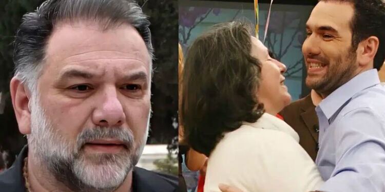 Γρηγόρη Αρναούτογλου: Με τον γιο του στην κηδεία της μαμάς του – Οι φωτογραφίες που ανέβασε η πρώην σύντροφός του