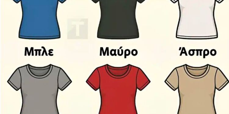 Αν μπορούσες να φοράς μόνο ένα χρώμα για το υπόλοιπο της ζωής σου