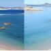 Γαλαζοπράσινα, πεντακάθαρα νερά, ήσυχο τοπίο και μοναδική θέα – Η κρυφή παραλία στην Αττική, μόλις 45 λεπτά από το κέντρο της Αθήνας