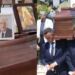 Θρήνος στην κηδεία του Βασίλη Λεβέντη: Συγκλονισμένοι η σύζυγος και ο γιος του στο τελευταίο αντίο