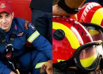 Θλίψη για τον θάνατο του 36χρονου πυροσβέστη Νίκου Παπακωνσταντινόπουλου